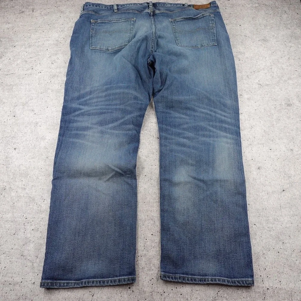 Polo Ralph Lauren Hampton Relaxed Straight Jeans Mens 46Bx32 Blue Medium Wash